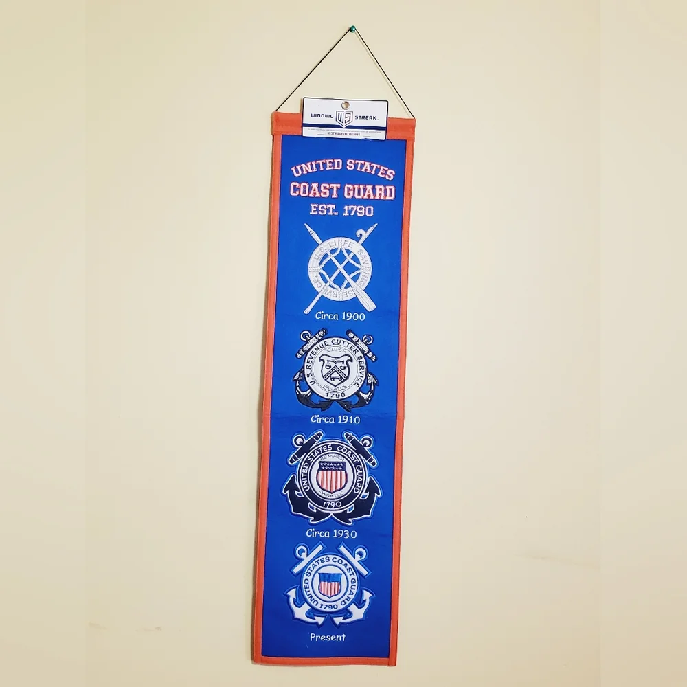 US Coast Guard Wool Blend Heritage Banner 32